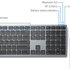 Dell Premier Multi-Device Wireless Keyboard and Mouse - KM7321W - Czech/ Slovak (QWERTZ)
