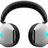 DELL AW920H/ Alienware Tri-Mode Wireless Gaming Headset/ bezdrátová sluchátka s mikrofonem/ stříbrný