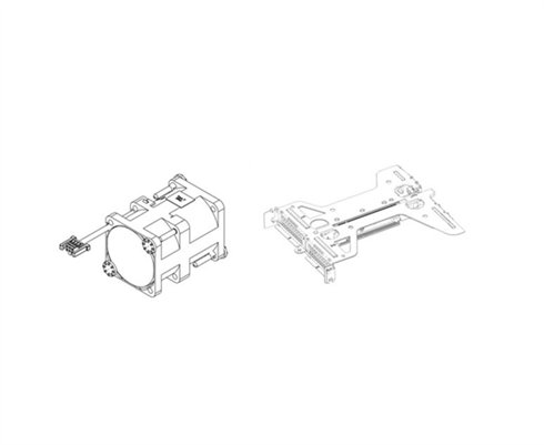 Riser Config 2 Butterfly Gen4 Riser (x8/ x8) PowerEdge R360 CK