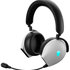 DELL AW920H/ Alienware Tri-Mode Wireless Gaming Headset/ bezdrátová sluchátka s mikrofonem/ stříbrný