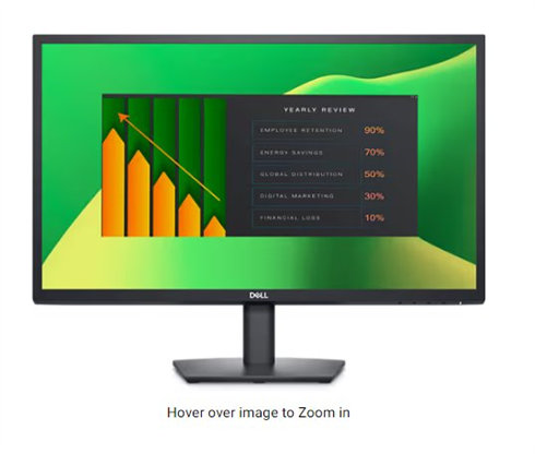 DELL E2423H 24" FHD VA 16:9, 3000:1, 5ms, 250cd, DP, VGA, VESA, 3Y NBD 