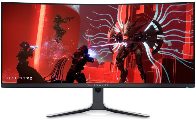DELL AW3423DW Alienware curved / 34" LED/ 21:9/ WQHD/ 3440 x 1440/ 4x USB/ DP/ 2x HDMI/ OLED/ 3Y Basic on-site