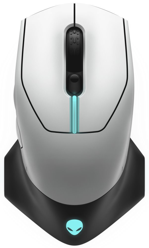 DELL myš Alienware Wireless / bezdrátová/ Gaming Mouse/ AW610M Lunar Light