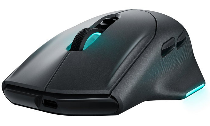 DELL myš Alienware Wireless Gaming Mouse AW620M / bezdrátová/ černá