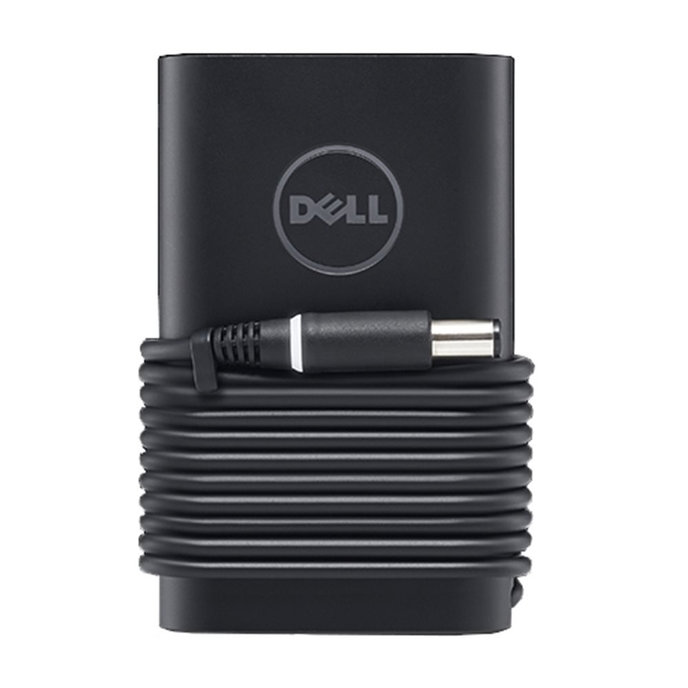 DELL AC Adaptér 65W/ 3-pin/ 7.4 mm/ 1m kabel/ pro Latitude/ Inspiron/ Vostro/ XPS/ plochý zaoblený