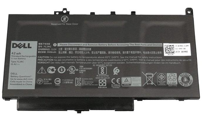 DELL baterie/ 3-článková/ 42 Wh/ pro Latitude E7270/ E7470
