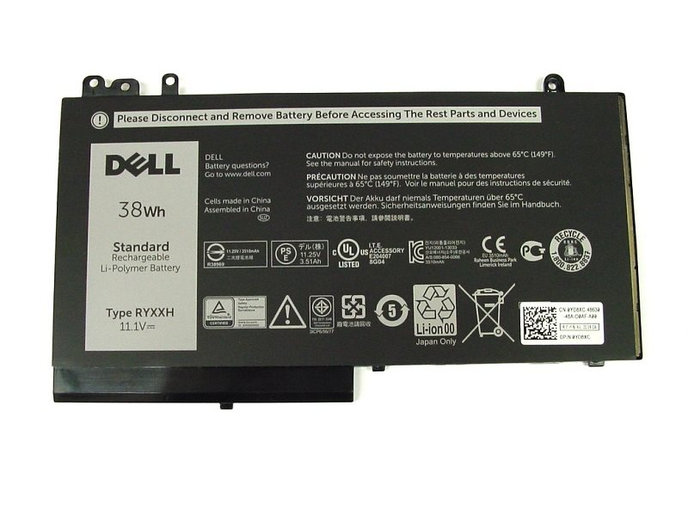 DELL baterie/ 3-článková/ 38 Wh/ pro Latitude 3100/ 3150/ 3160/ E5250/ E5450/ E5550